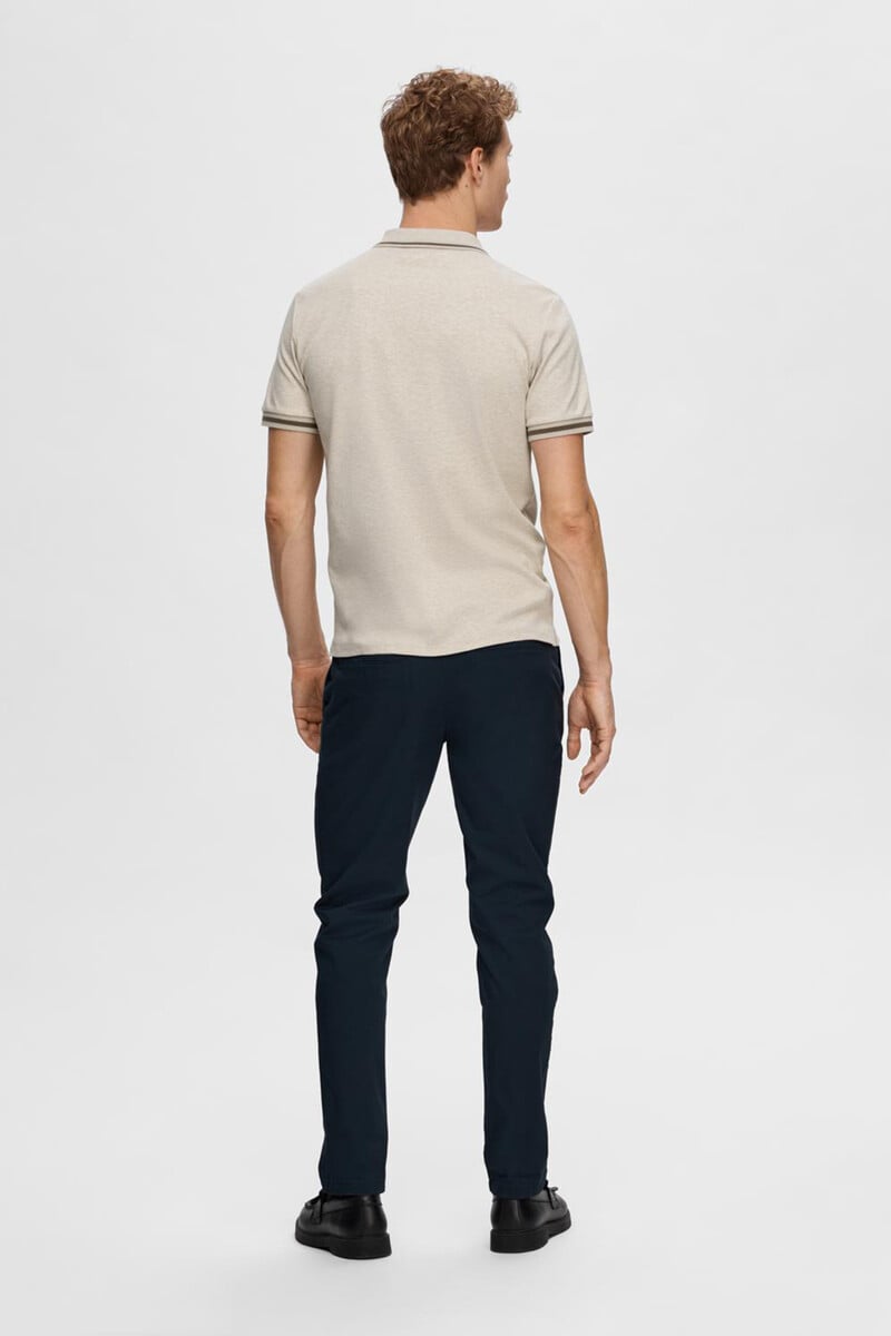 Pedro Del Hierro Polo De Manga Corta Con Cremallera Confeccionado Con Algodón Reciclado