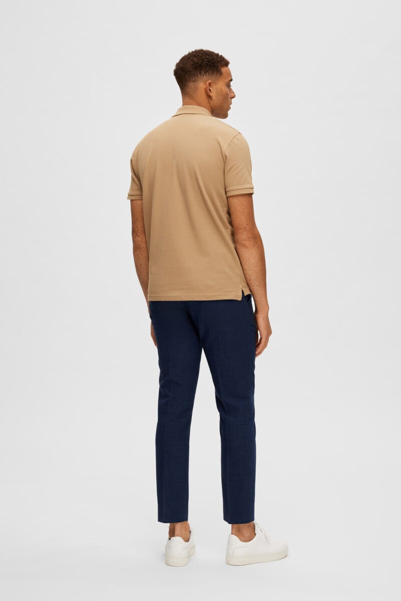 Pedro Del Hierro Polo De Manga Corta Con Logo Bordado 100% Algodón Orgánico