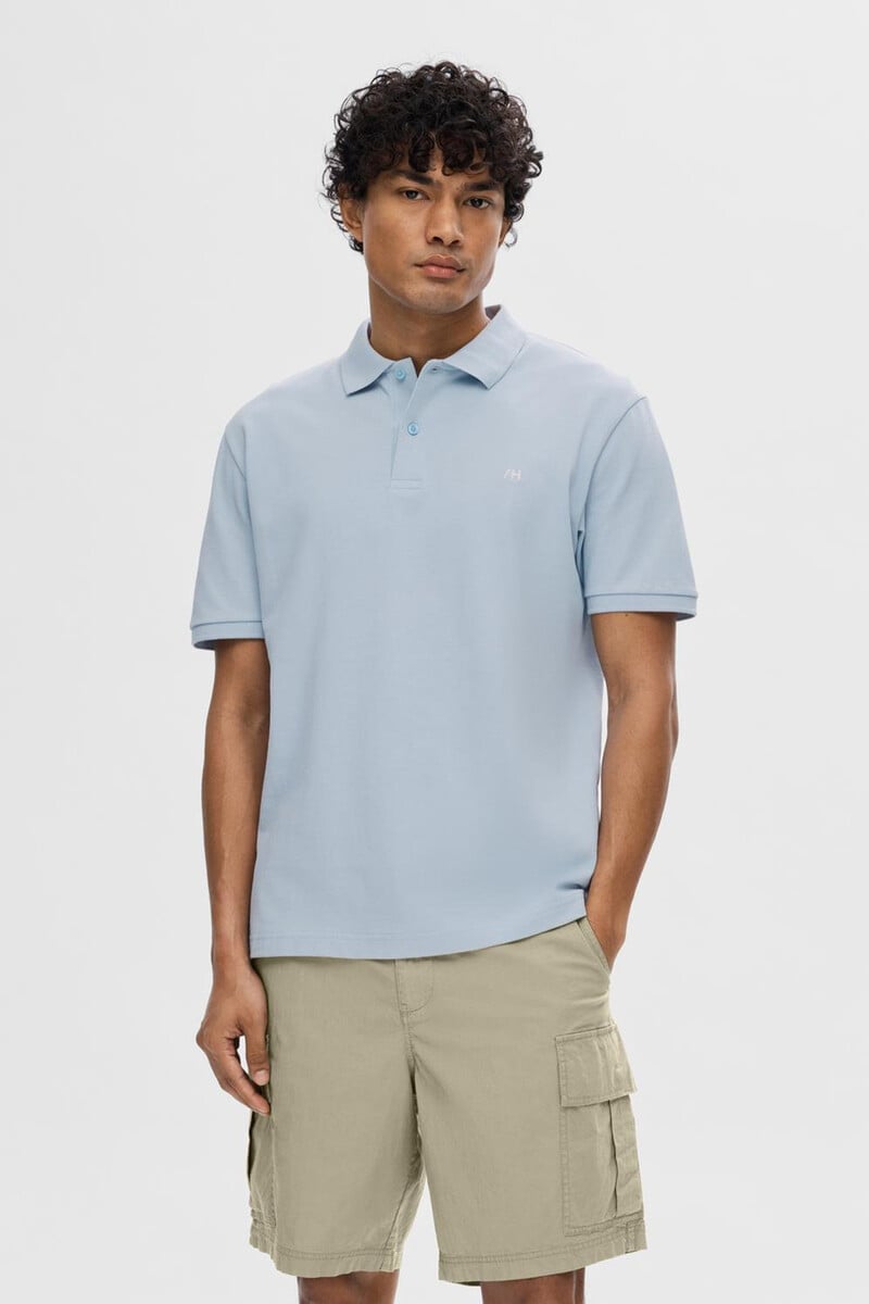 Pedro Del Hierro Polo De Manga Corta Con Logo Bordado 100% Algodón Orgánico