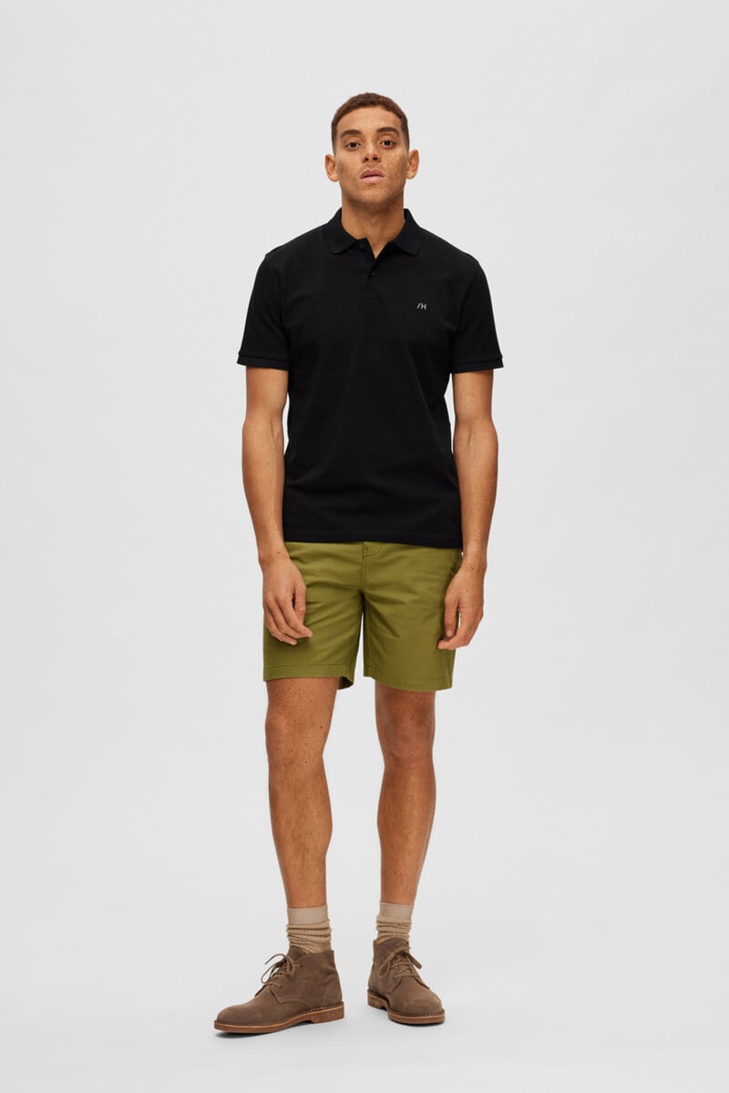 Pedro Del Hierro Polo De Manga Corta Con Logo Bordado 100% Algodón Orgánico