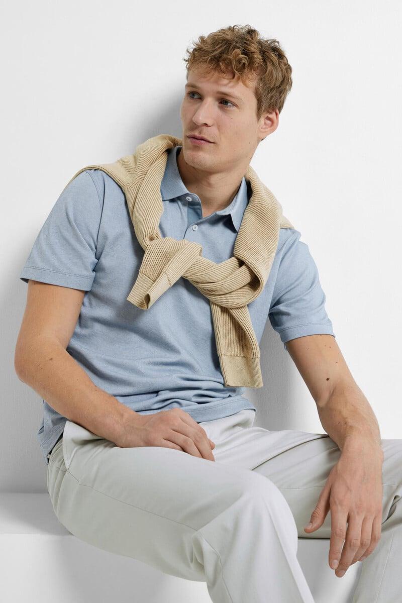 pedro del hierro Polo de manga corta confeccionado con algodón orgánico