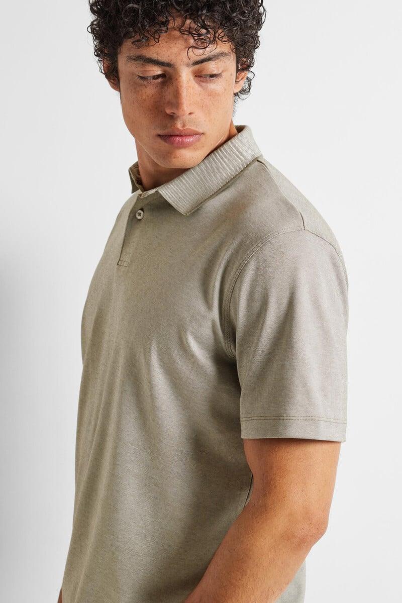 Pedro Del Hierro Polo De Manga Corta Confeccionado Con Algodón Orgánico
