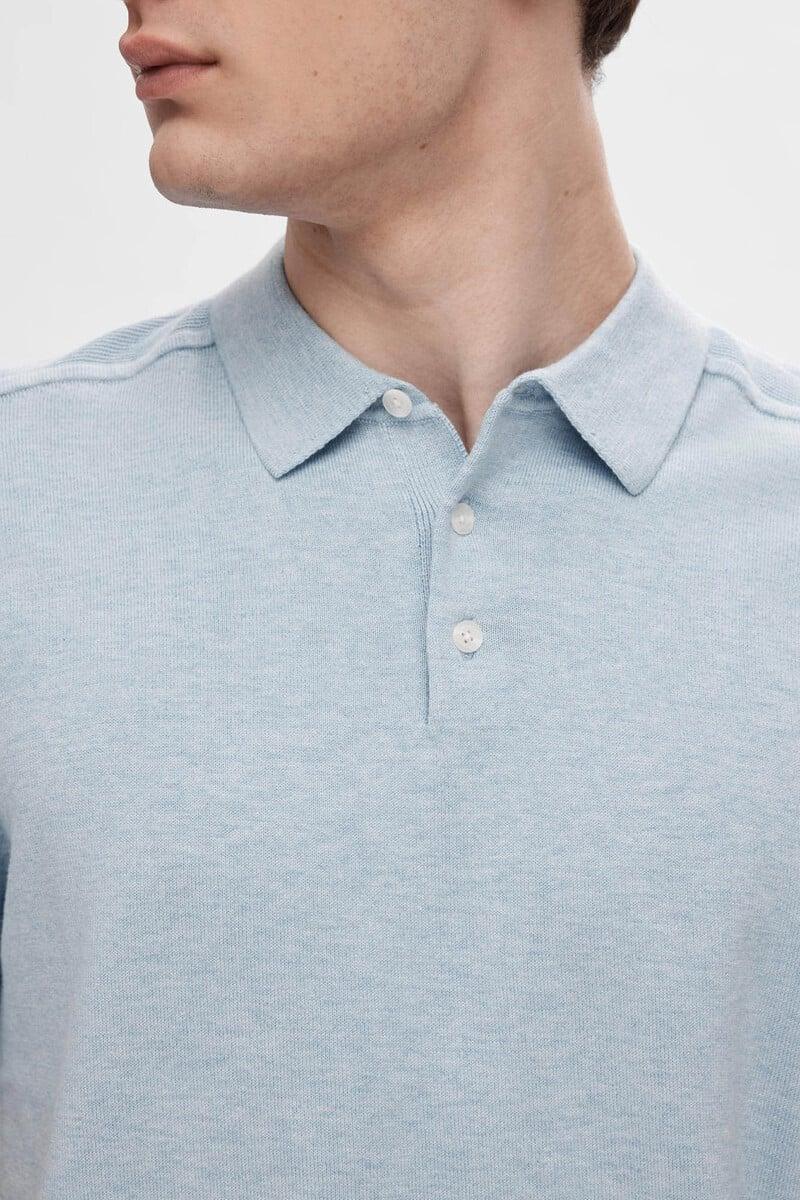 Pedro Del Hierro Polo De Manga Corta De Punto 100% Algodón