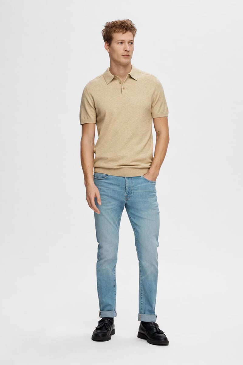 Pedro Del Hierro Polo De Manga Corta De Punto 100% Algodón