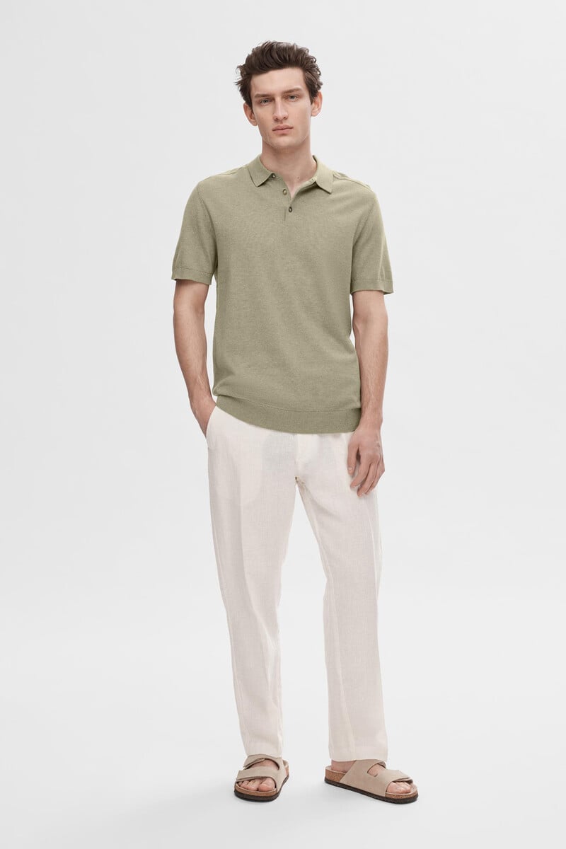 Pedro Del Hierro Polo De Manga Corta De Punto 100% Algodón