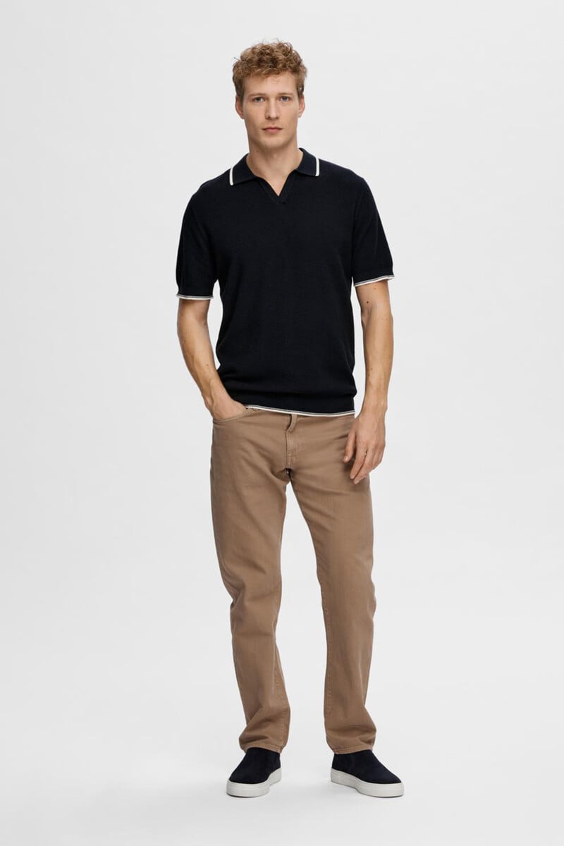 Pedro Del Hierro Polo De Manga Corta De Punto Estructura 100% Algodón Orgánico