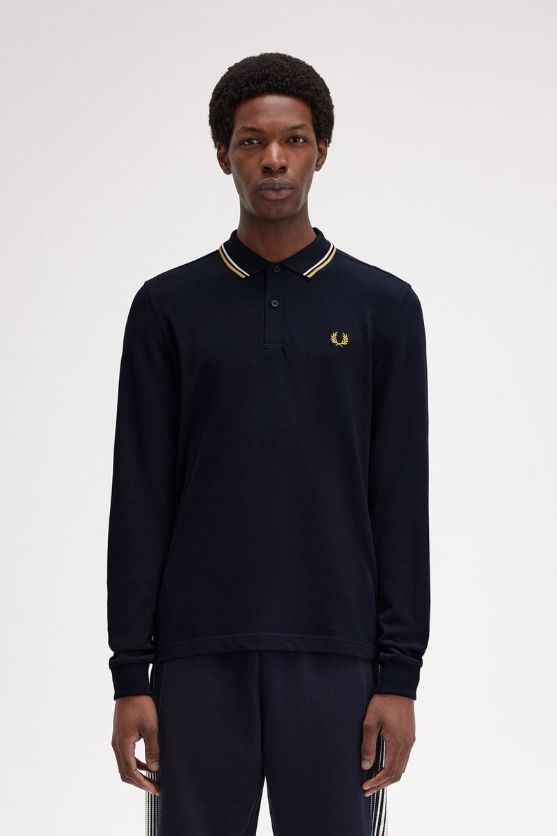 Pedro Del Hierro Polo Fred Perry Basico Manga Larga