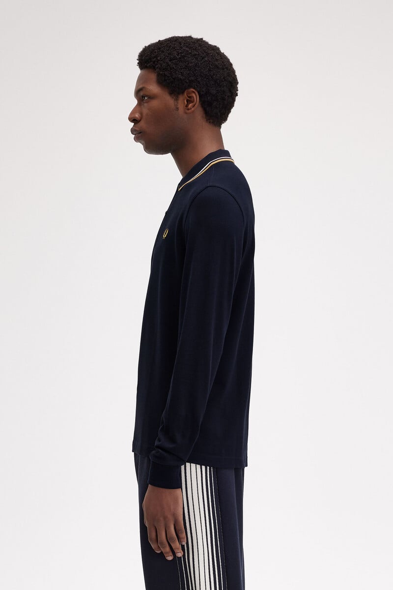 Pedro Del Hierro Polo Fred Perry Basico Manga Larga