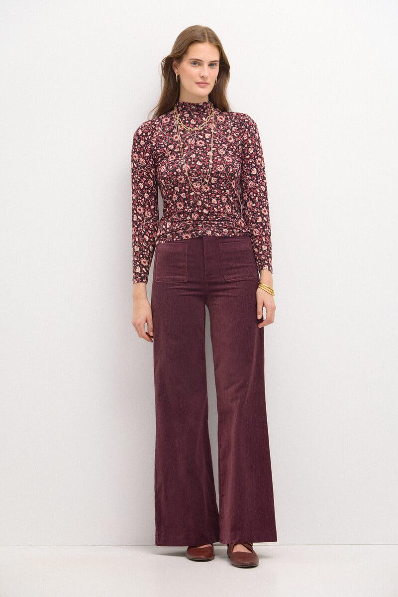 Pedro Del Hierro Samanta. Camiseta Entallada Estampada