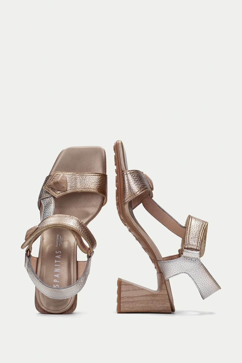 Pedro Del Hierro Sandalia Miami Detalles Geométricos