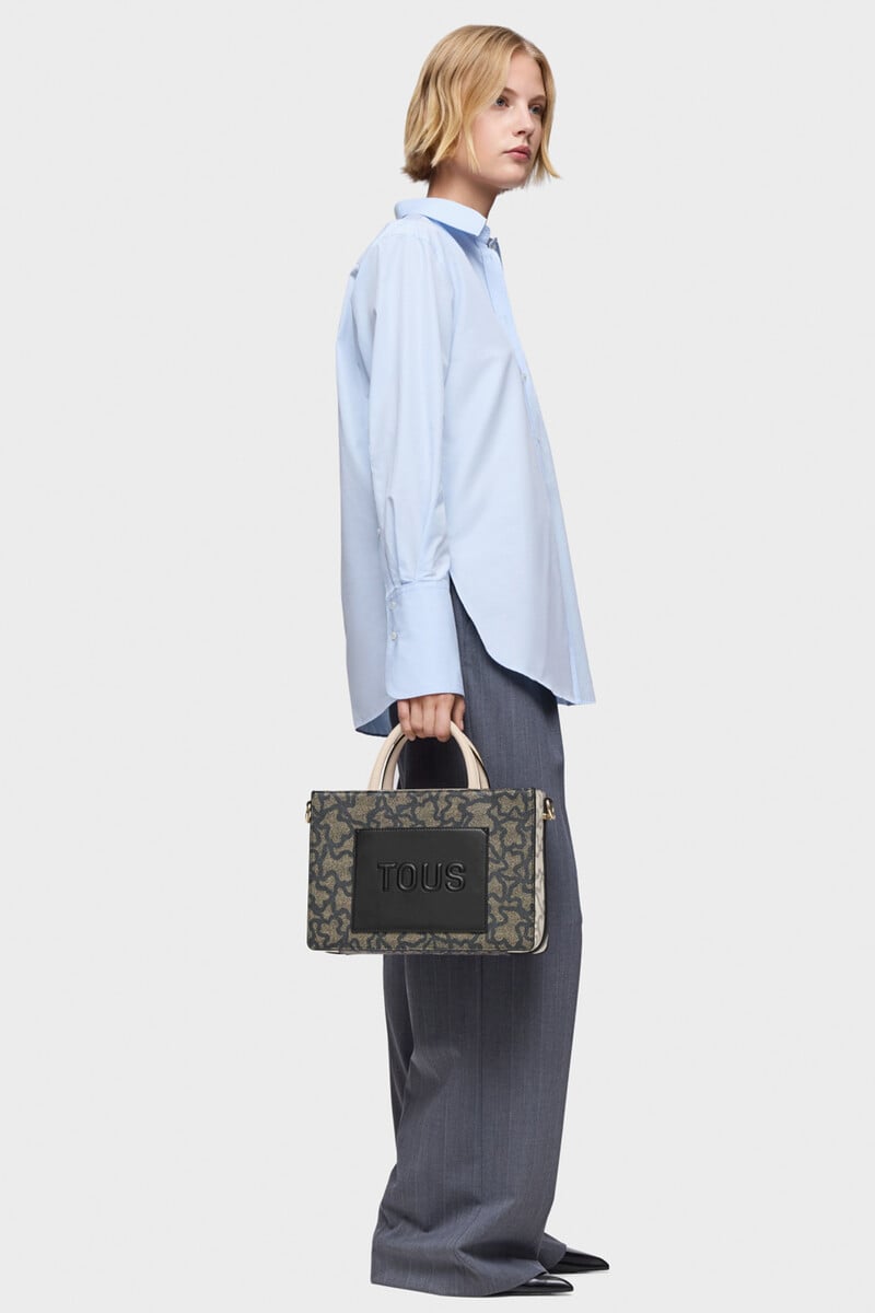 Pedro Del Hierro Shopper Mediano Amaya Negro Kaos Icon