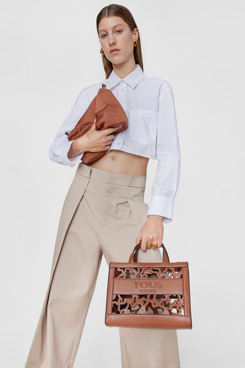 Pedro Del Hierro Shopping Mediano Amaya Kaos Shock Marrón