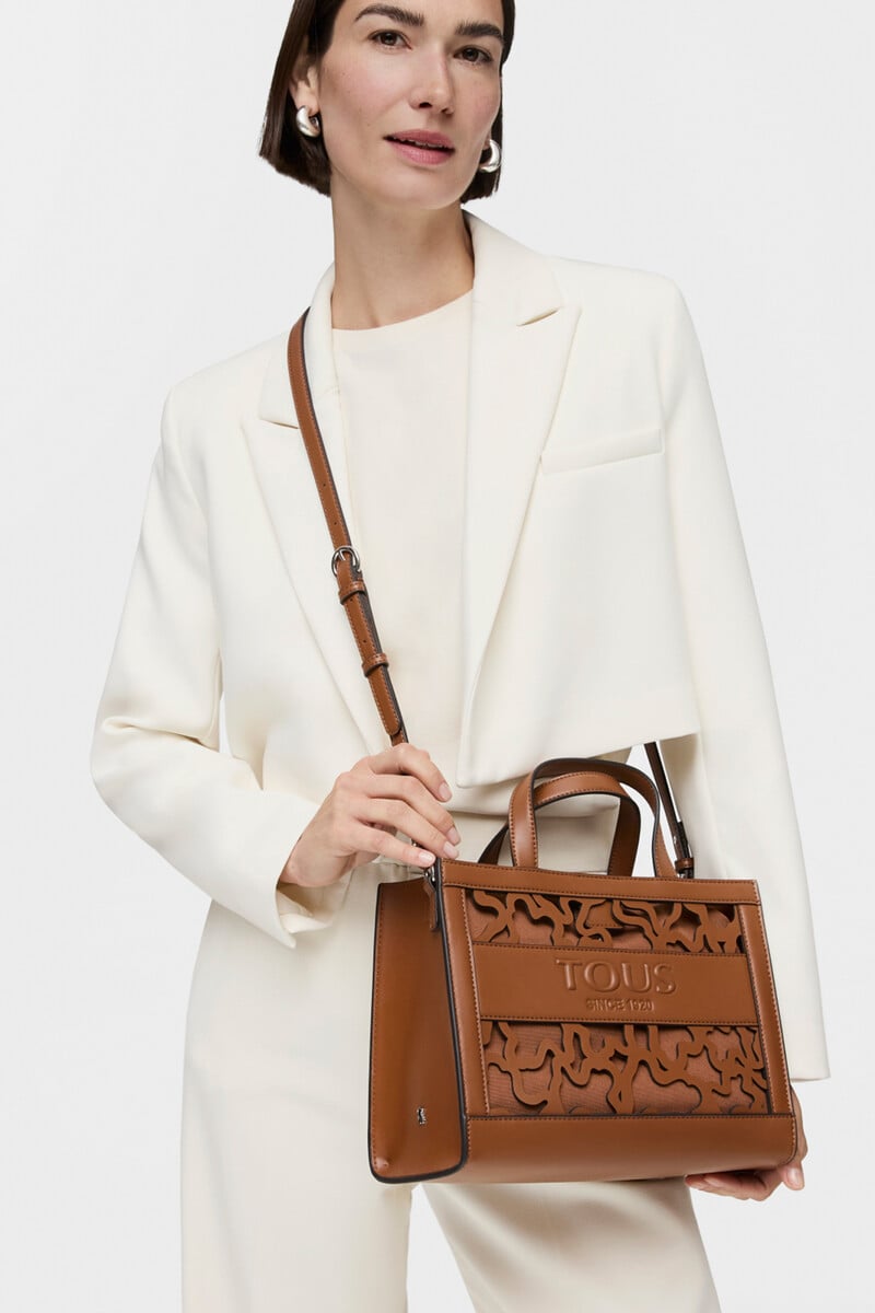 pedro del hierro Shopping mediano Amaya Kaos Shock marrón