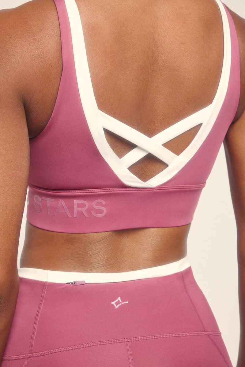 Pedro Del Hierro Sujetador Deportivo 4D Stretch Rosa