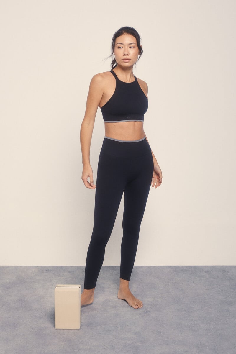 Pedro Del Hierro Sujetador Deportivo SEAMLESS COMFORT Negro