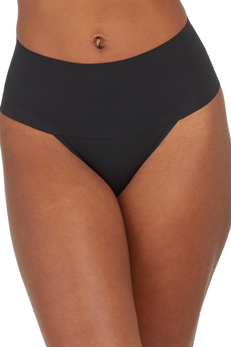 pedro del hierro Tanga moldeador invisible negro Spanx