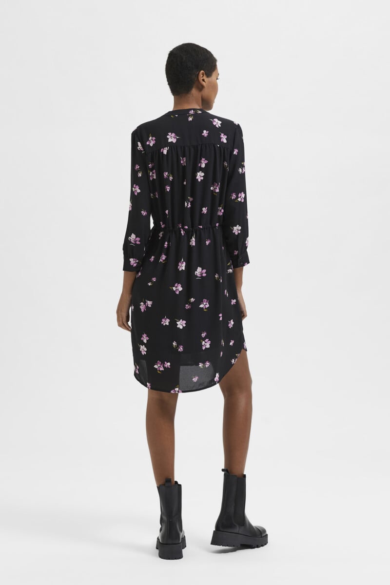 Pedro Del Hierro Vestido Camisero De Manga Larga Confeccionado Con Materiales Reciclados