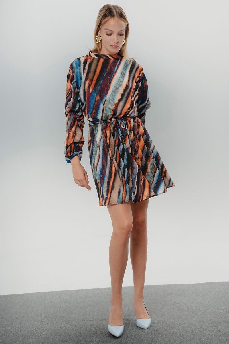 Pedro Del Hierro Vestido Corto De Manga Larga Madrid