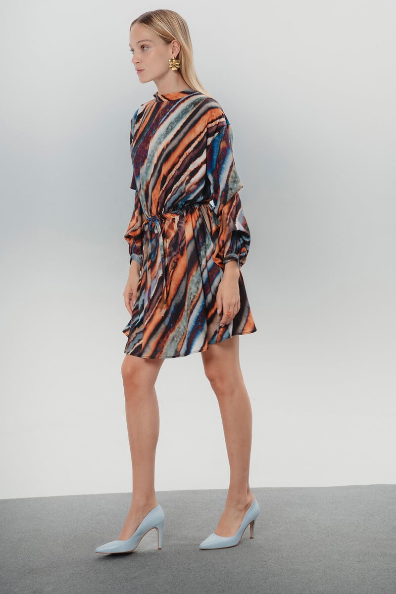 Pedro Del Hierro Vestido Corto De Manga Larga Madrid