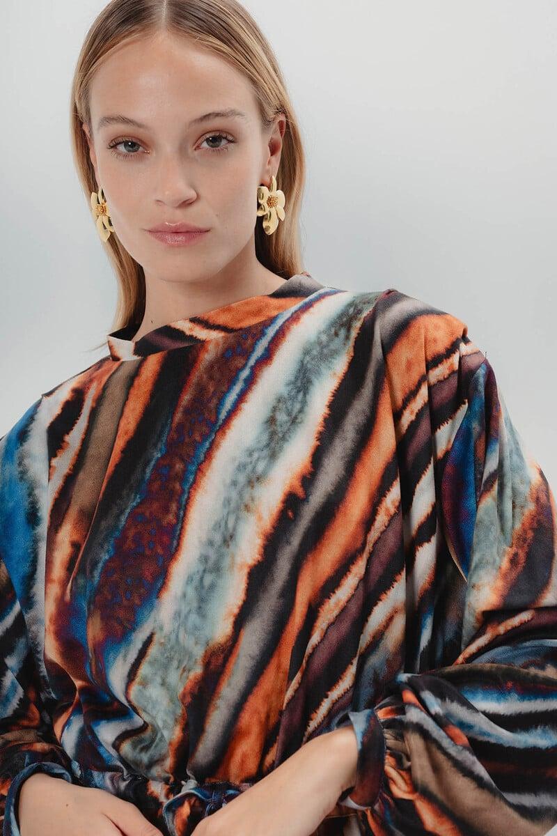 pedro del hierro Vestido corto de manga larga Madrid