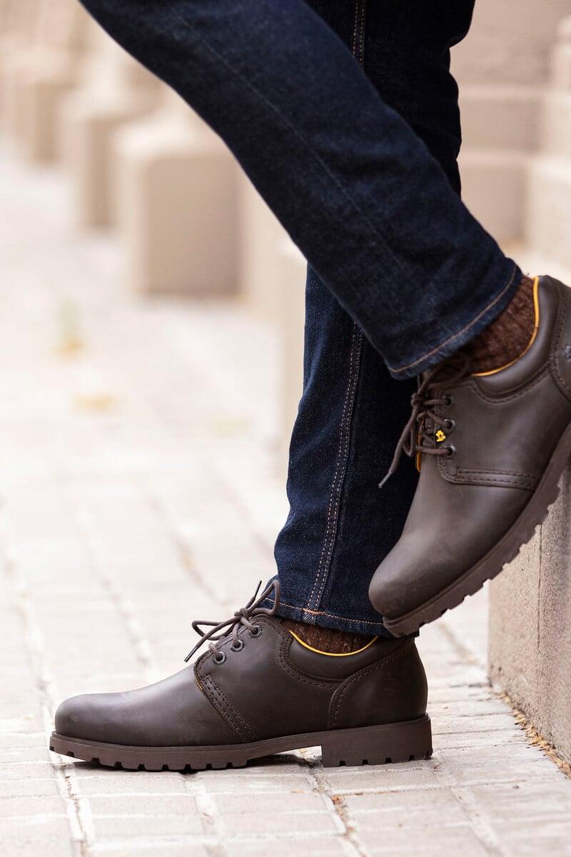 pedro del hierro Zapatos de piel con forro interior de piel