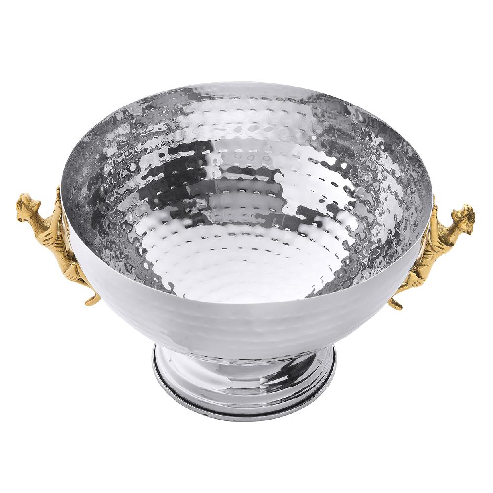 pedro duran Centro de mesa oval Sabana leopardo de Pedro Durán