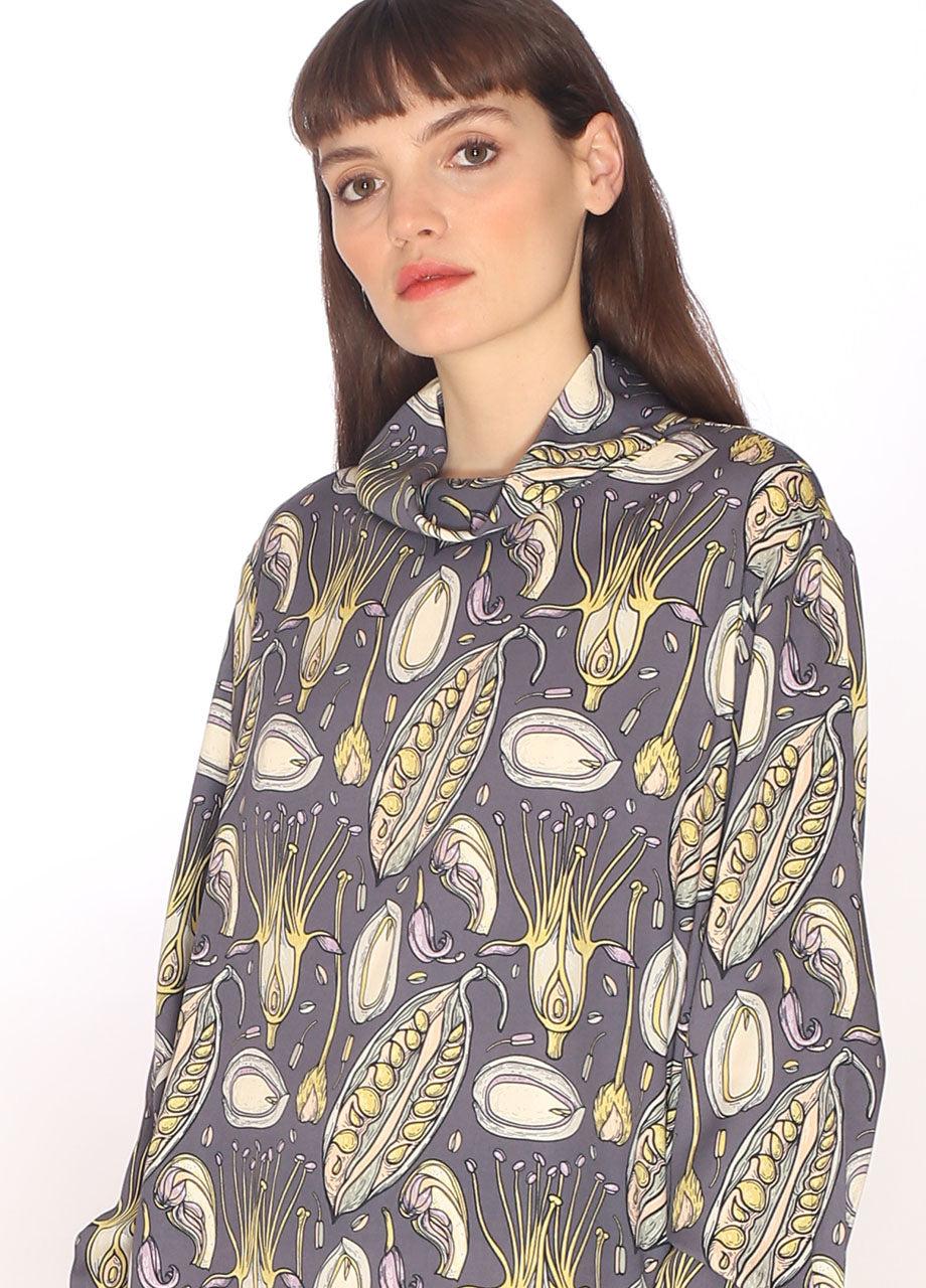 Pepaloves 110130_SEEDS PRINT BLOUSE