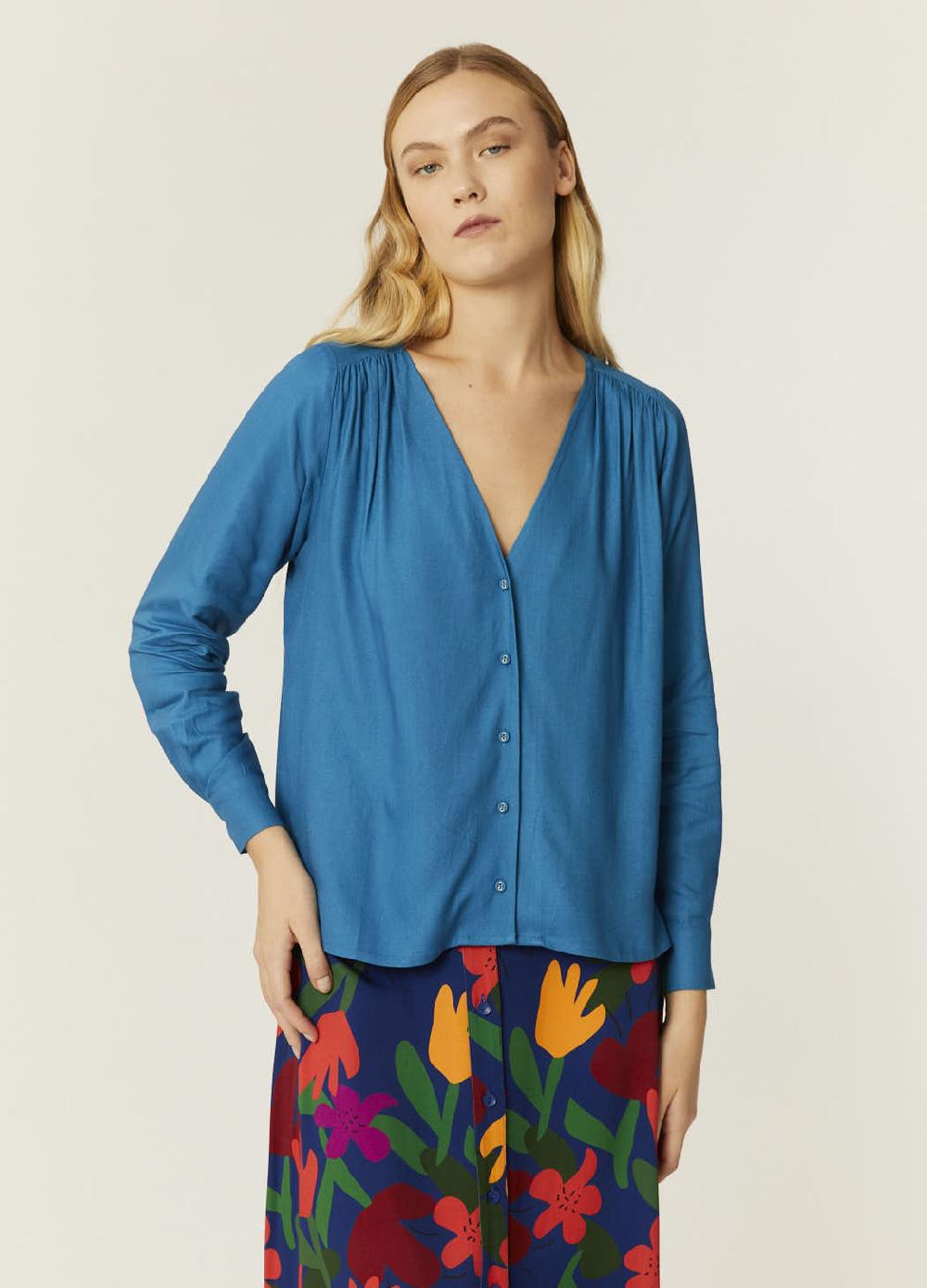 Pepaloves BLUSA ECOVERO AZUL
