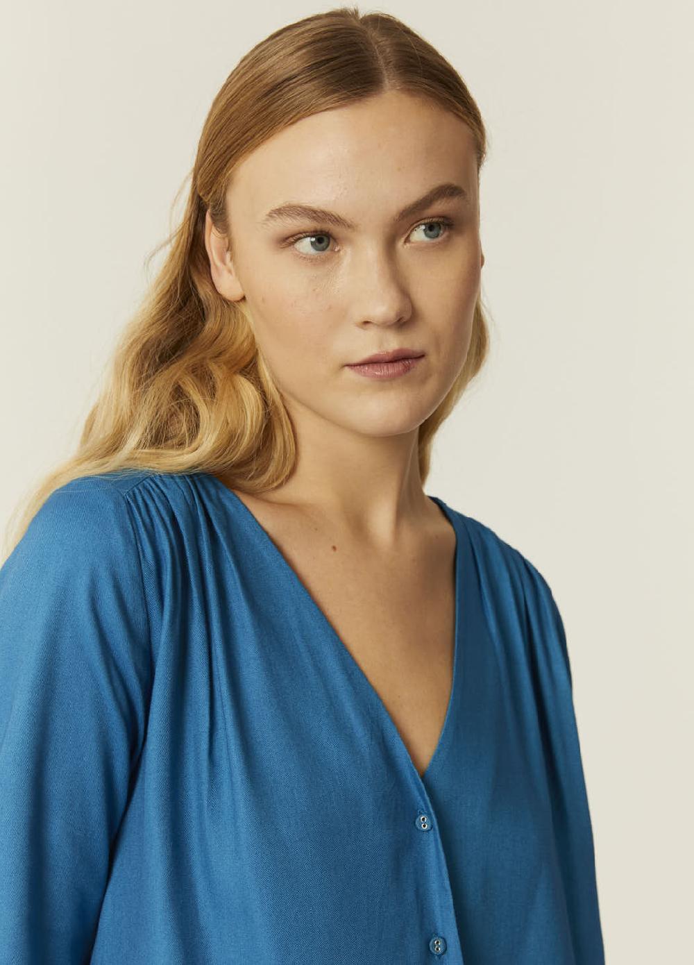 Pepaloves BLUSA ECOVERO AZUL