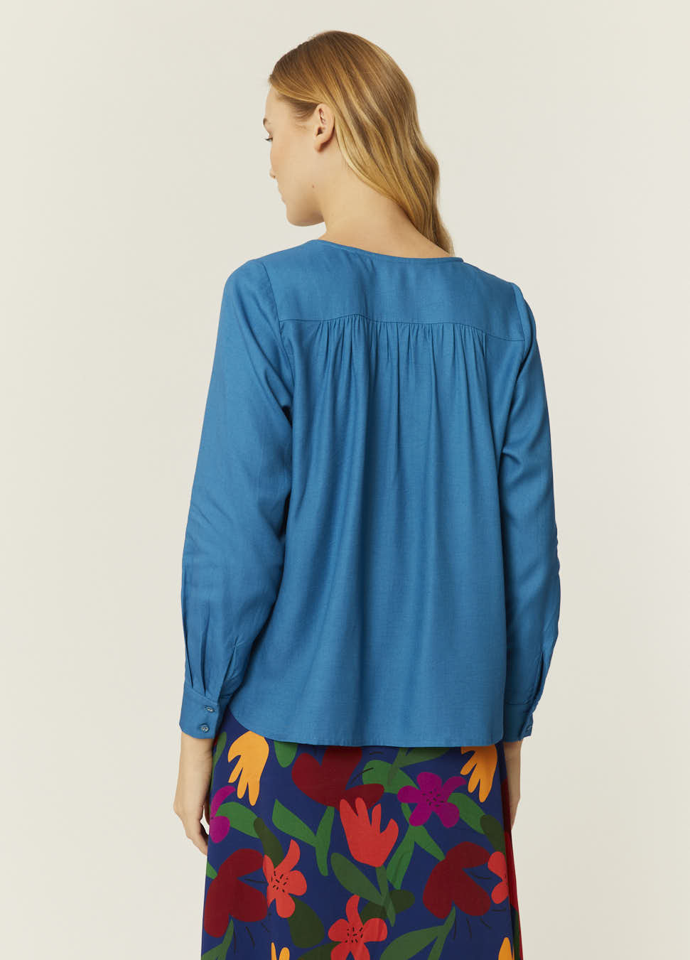 Pepaloves BLUSA ECOVERO AZUL