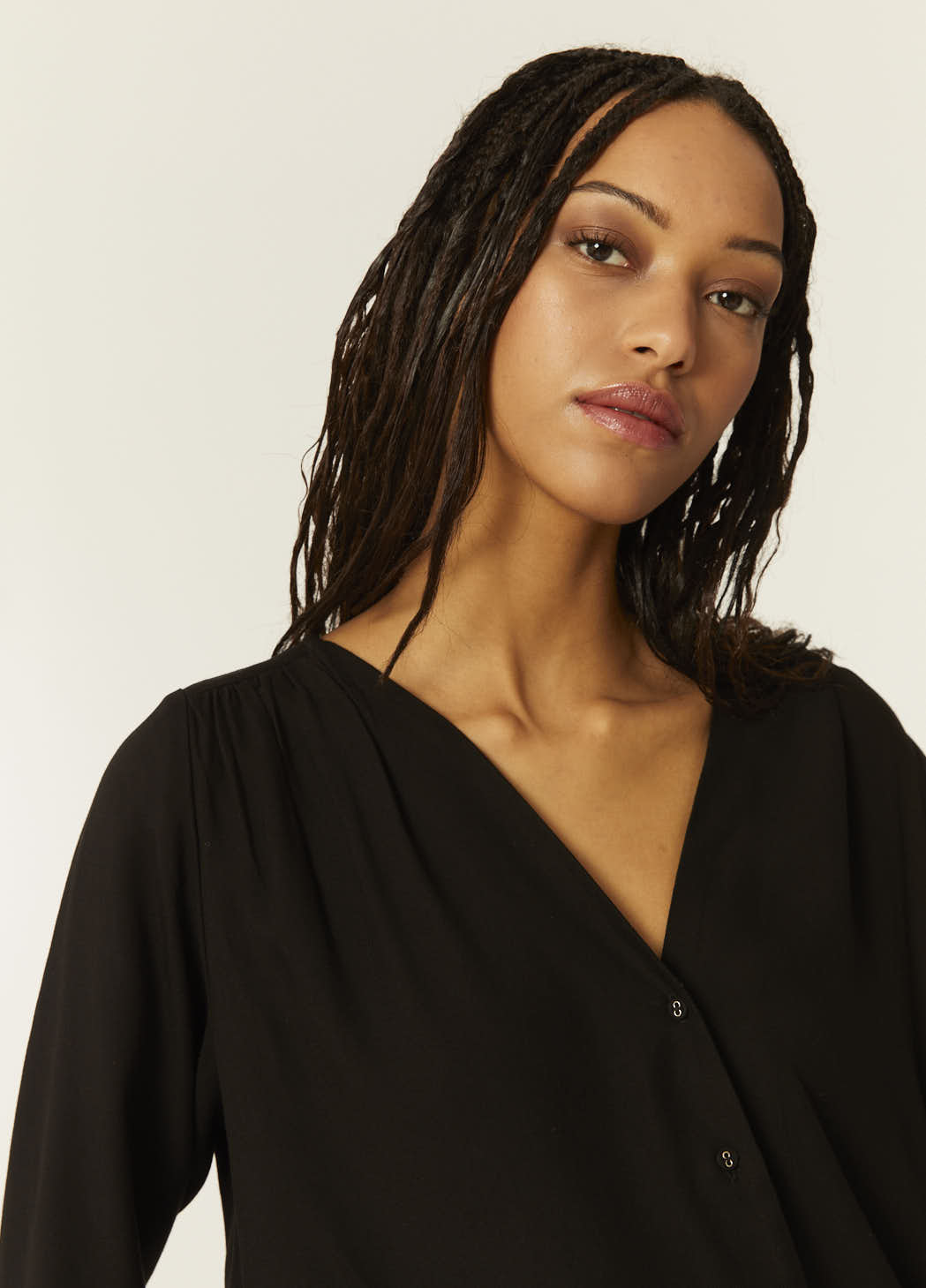 Pepaloves BLUSA ECOVERO NEGRO