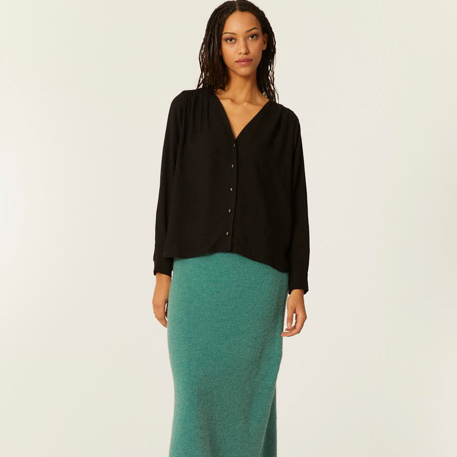 pepaloves BLUSA ECOVERO NEGRO