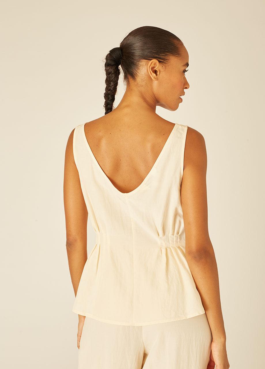 Pepaloves BLUSA EVASÉ CREMA