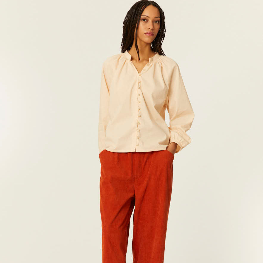 pepaloves BLUSA MAO BEIGE