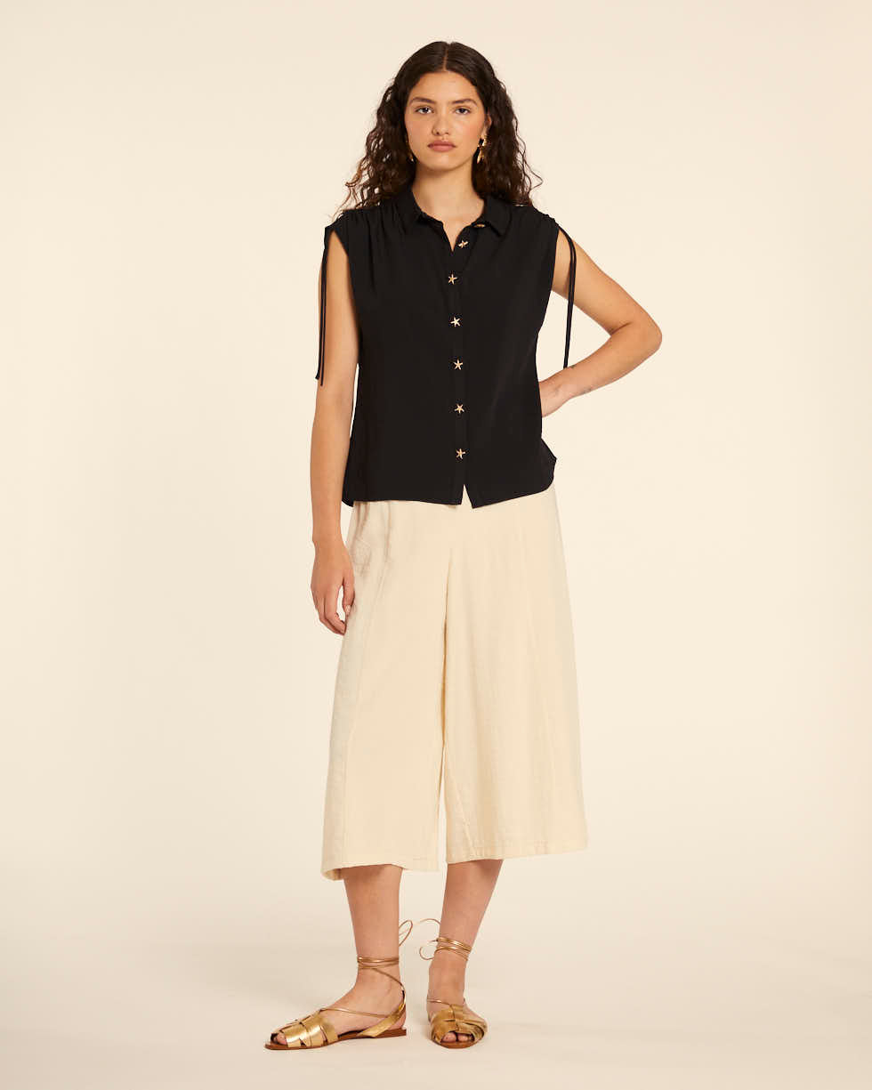 Pepaloves CAMISA CON ESTRELLAS NEGRA