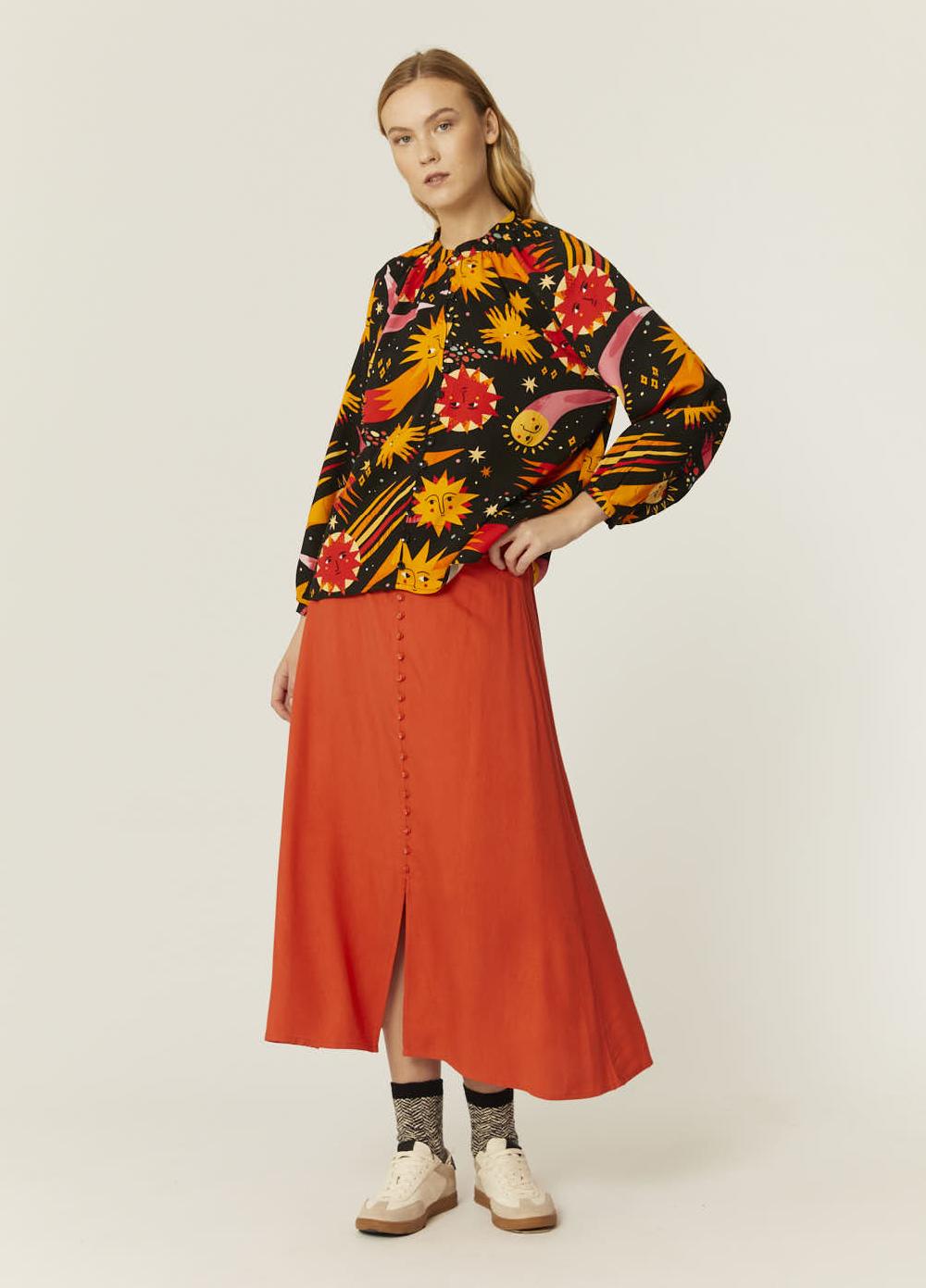 Pepaloves CAMISA COSMOS CUELLO MAO