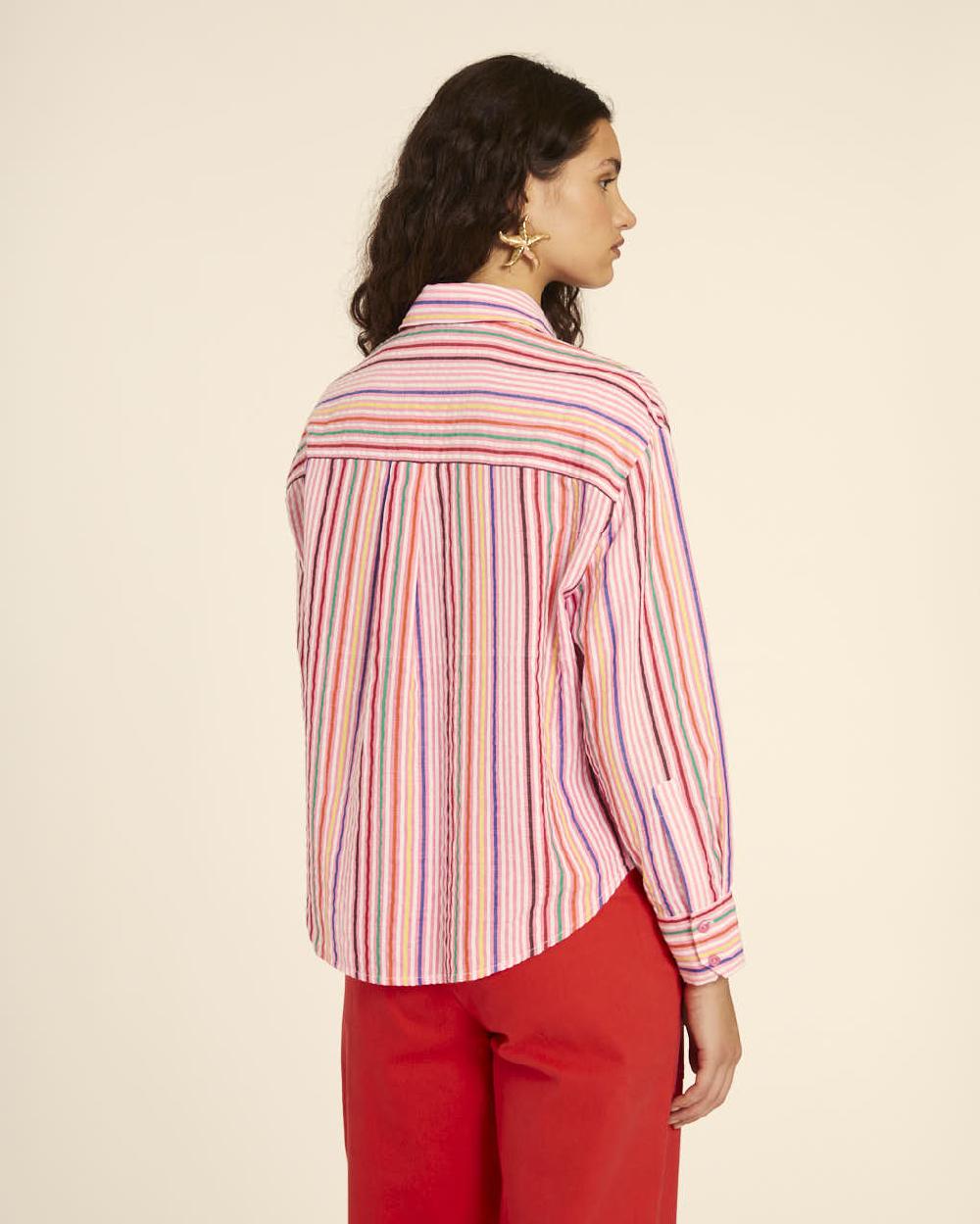 pepaloves CAMISA MANGA LARGA RAYAS PINK