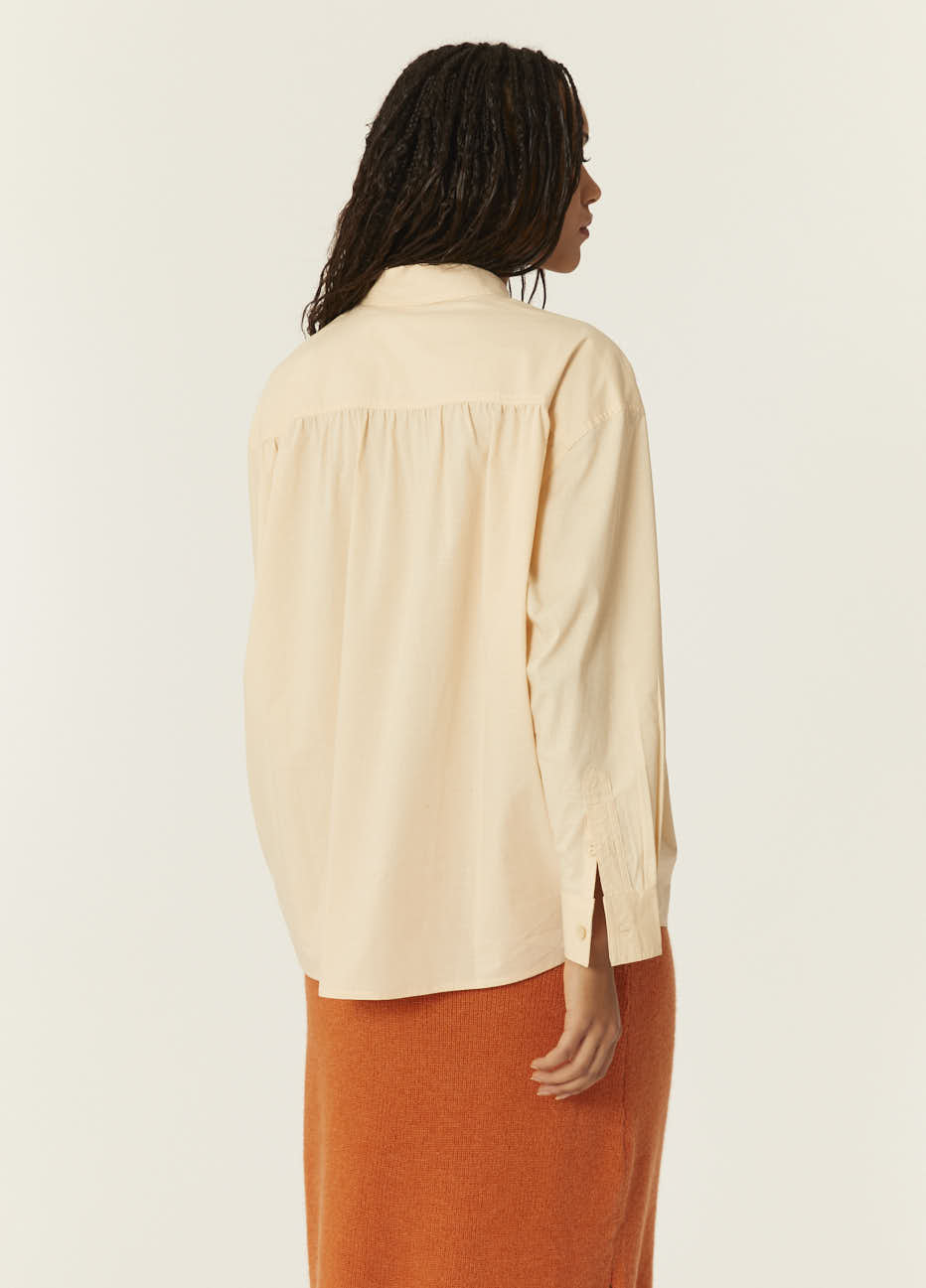 Pepaloves CAMISA OVERSIZE BEIGE
