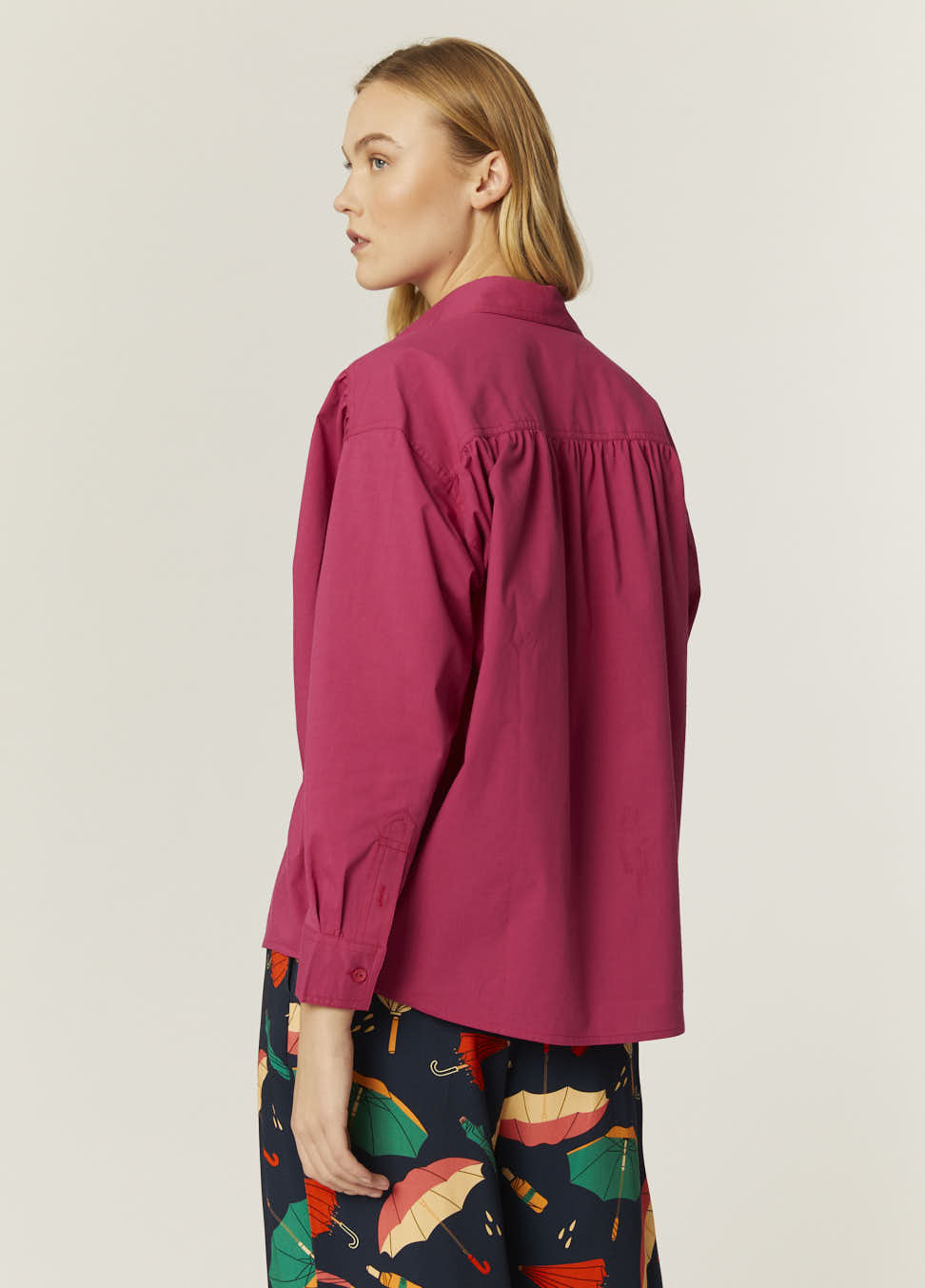 Pepaloves CAMISA OVERSIZE CEREZA