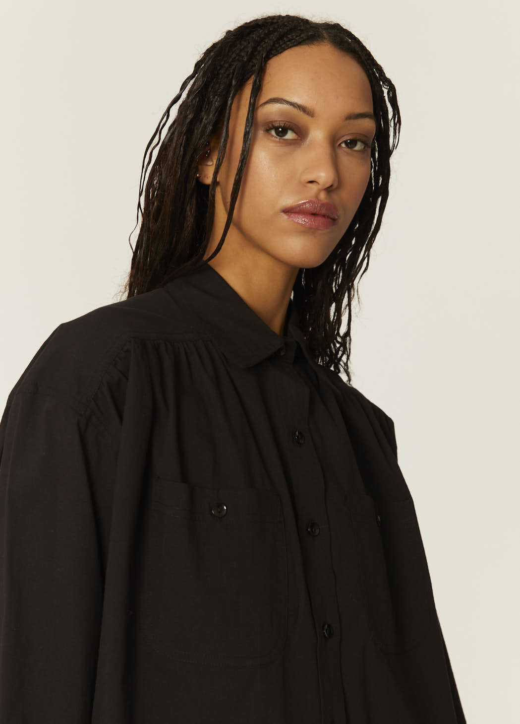 Pepaloves CAMISA OVERSIZE NEGRA