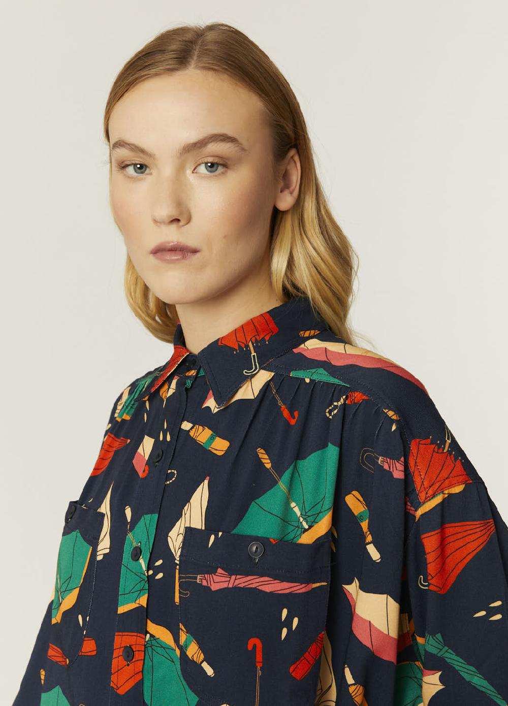 Pepaloves CAMISA OVERSIZE UMBRELLAS