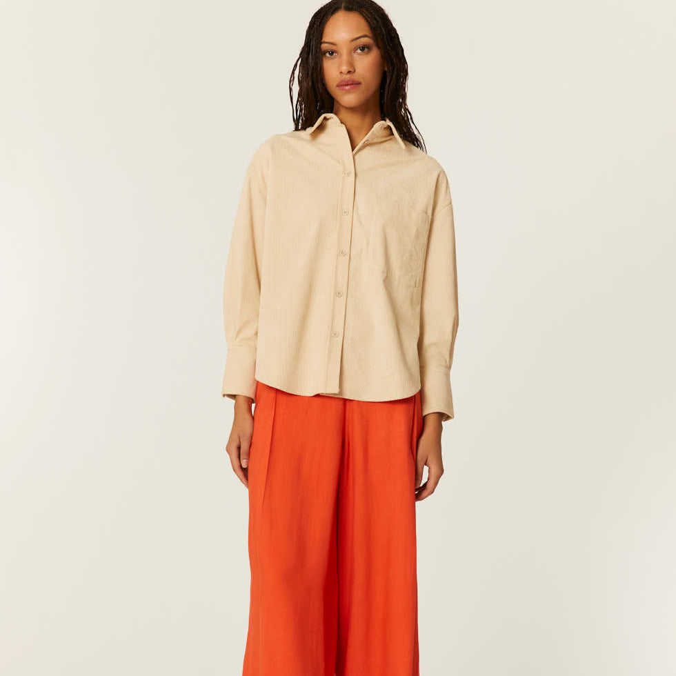 pepaloves CAMISA PANA BEIGE