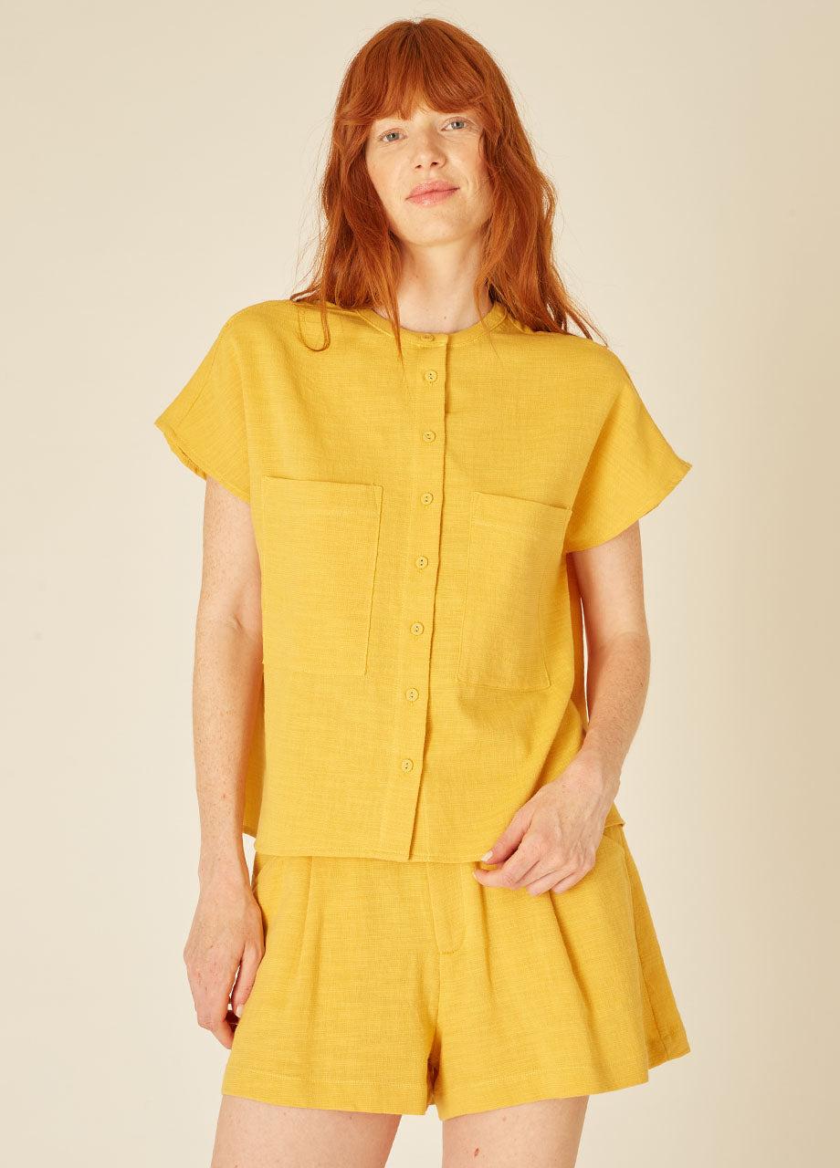 Pepaloves CAMISA SIN MANGAS CUELLO MAO