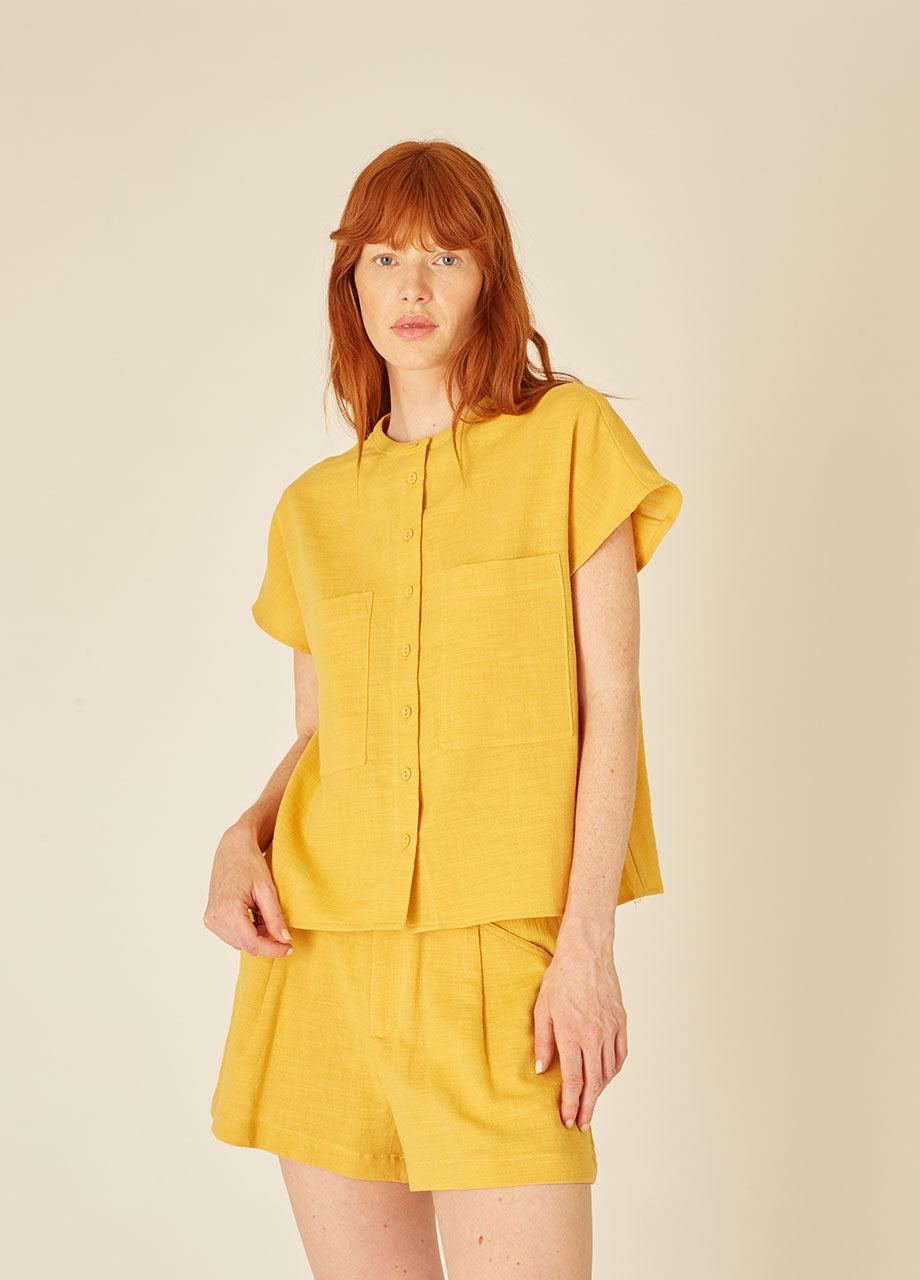 Pepaloves CAMISA SIN MANGAS CUELLO MAO