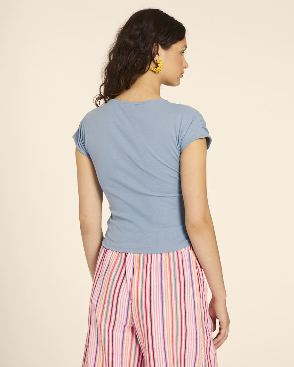 Pepaloves CAMISETA CRUZADA AZUL