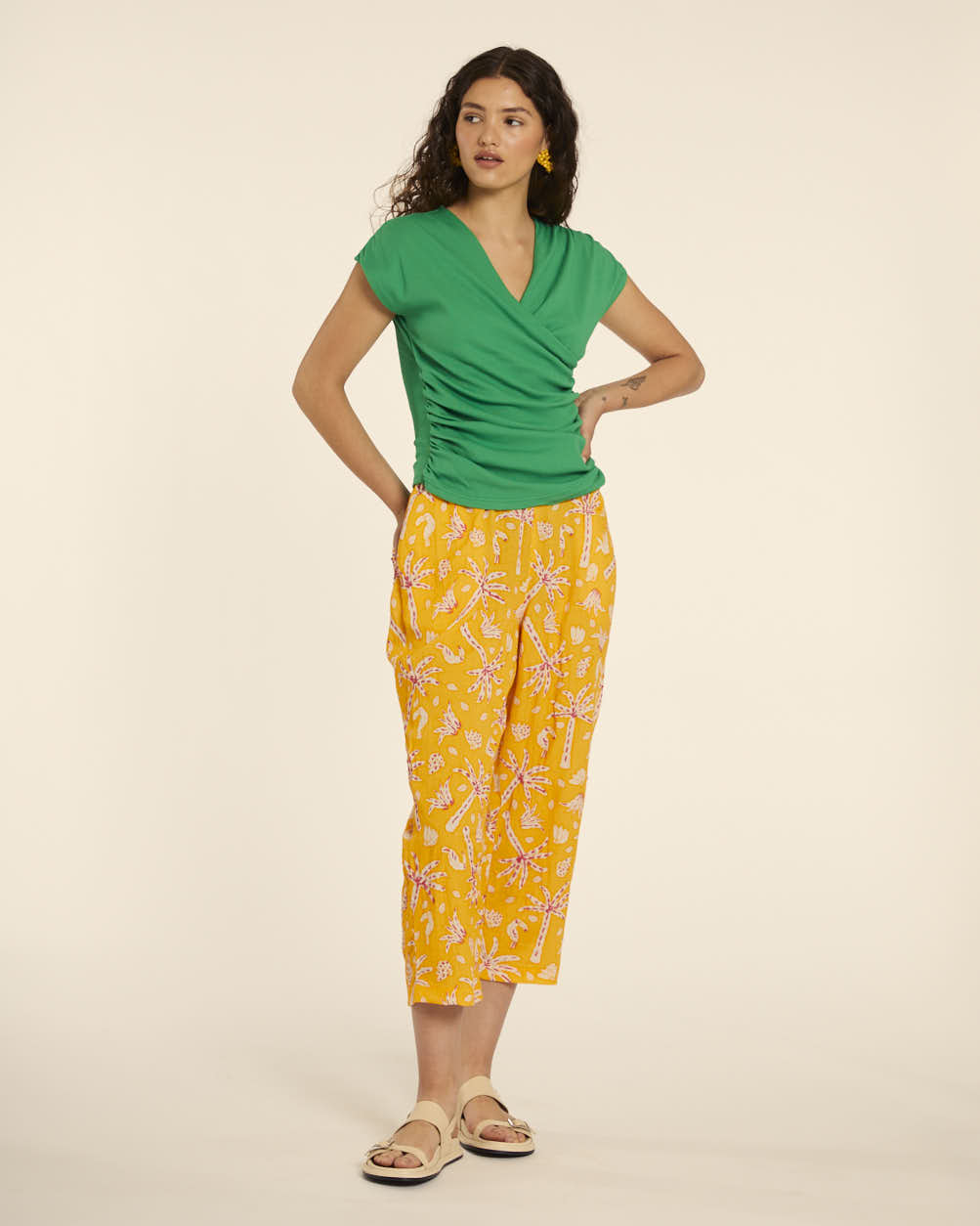 Pepaloves CAMISETA CRUZADA VERDE