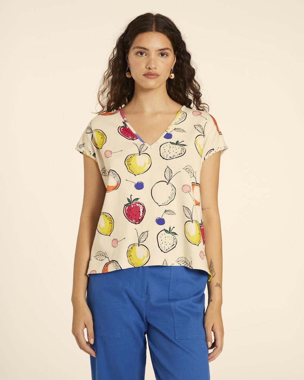 pepaloves CAMISETA FLUIDA FRUTAS