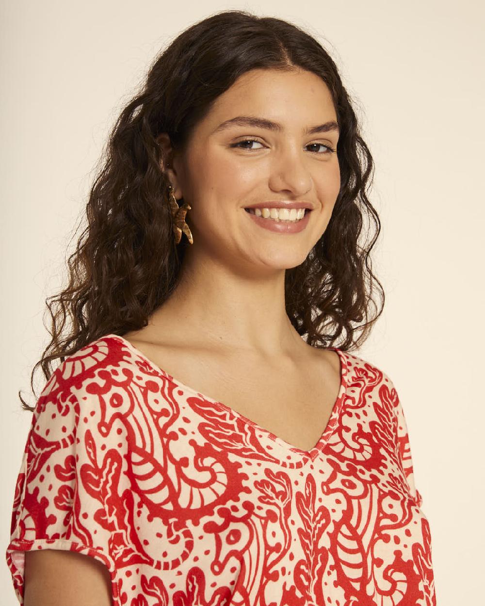 Pepaloves CAMISETA FLUIDA SEAHORSE