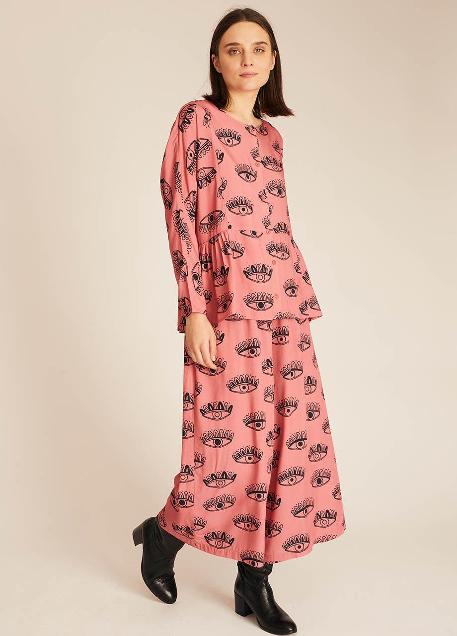 Pepaloves EYE PRINT BLOUSE