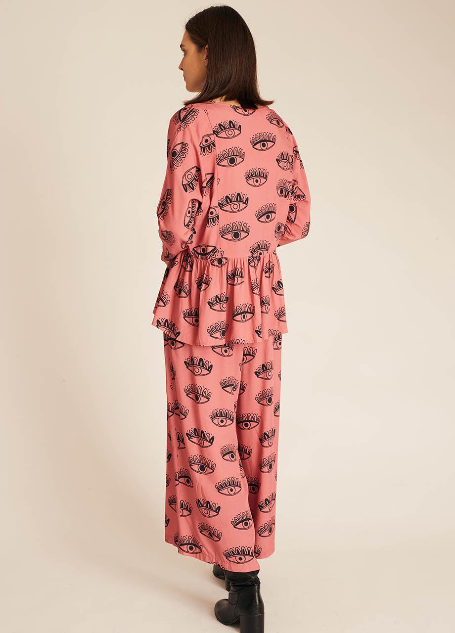 Pepaloves EYE PRINT BLOUSE